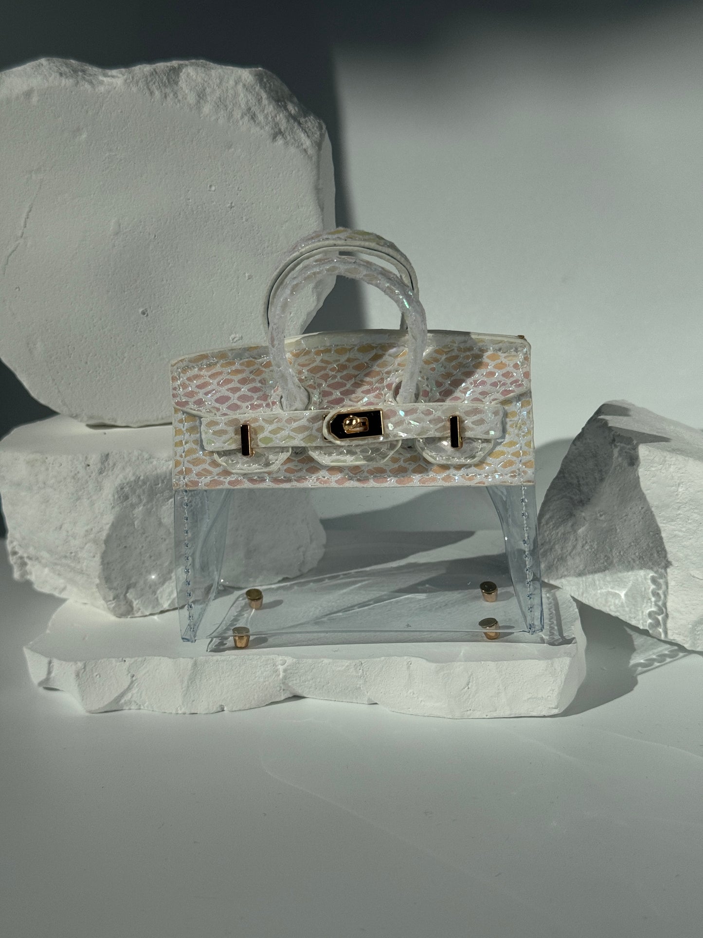 Mini Lure Bag| Transparent | Weiß