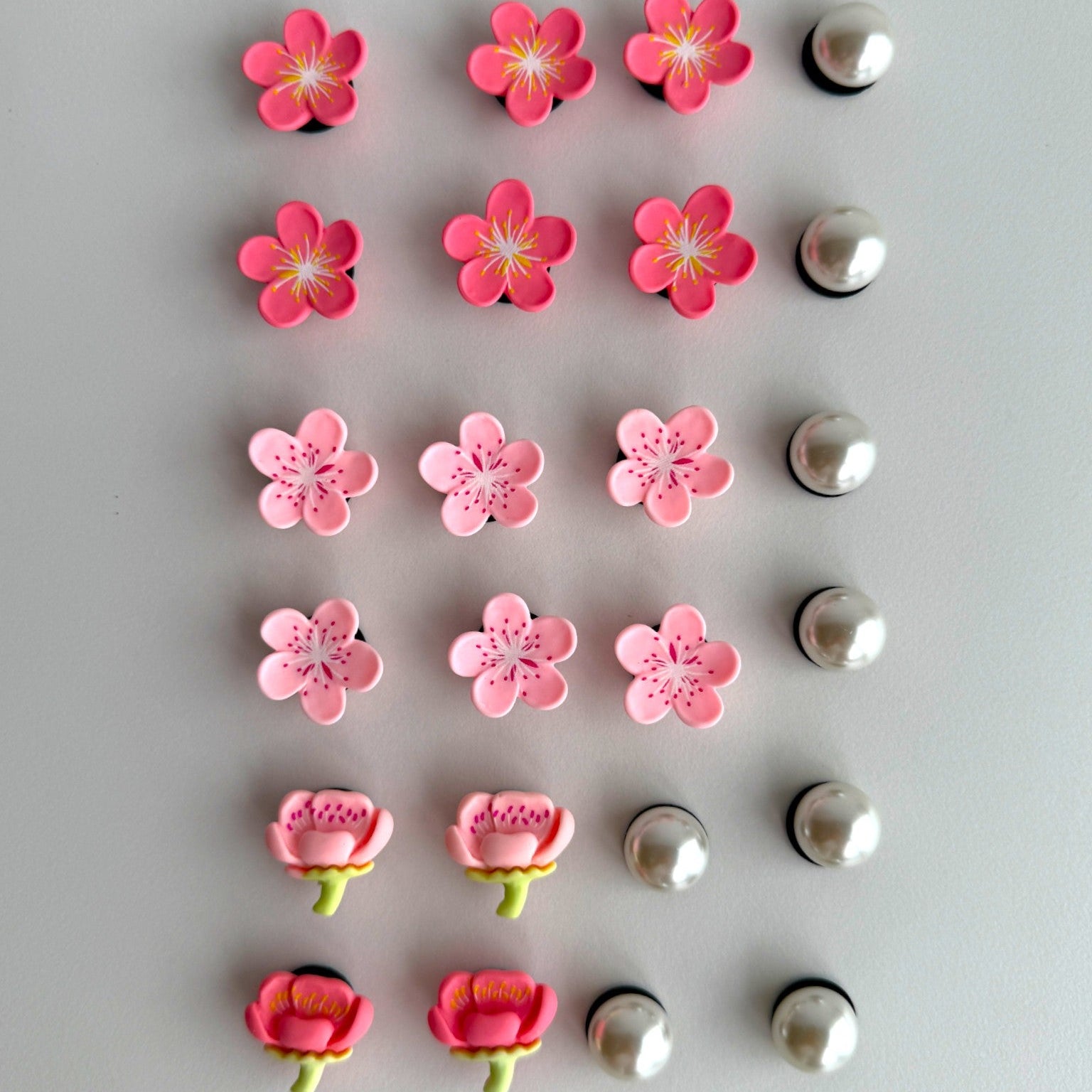 Full-Set Flower Charmy (mehr offene Blüten)