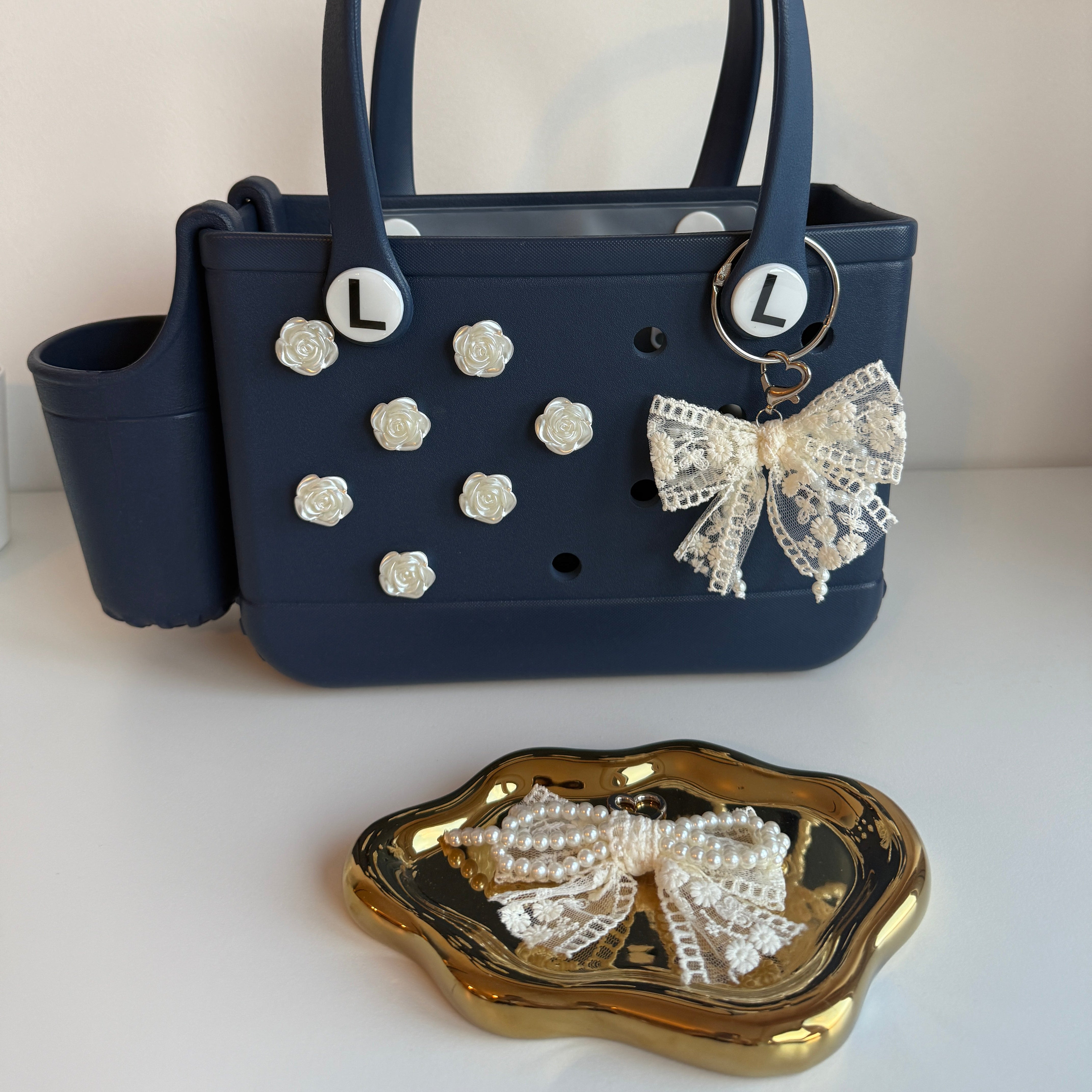 Schleifen-Deko für deine Charmy