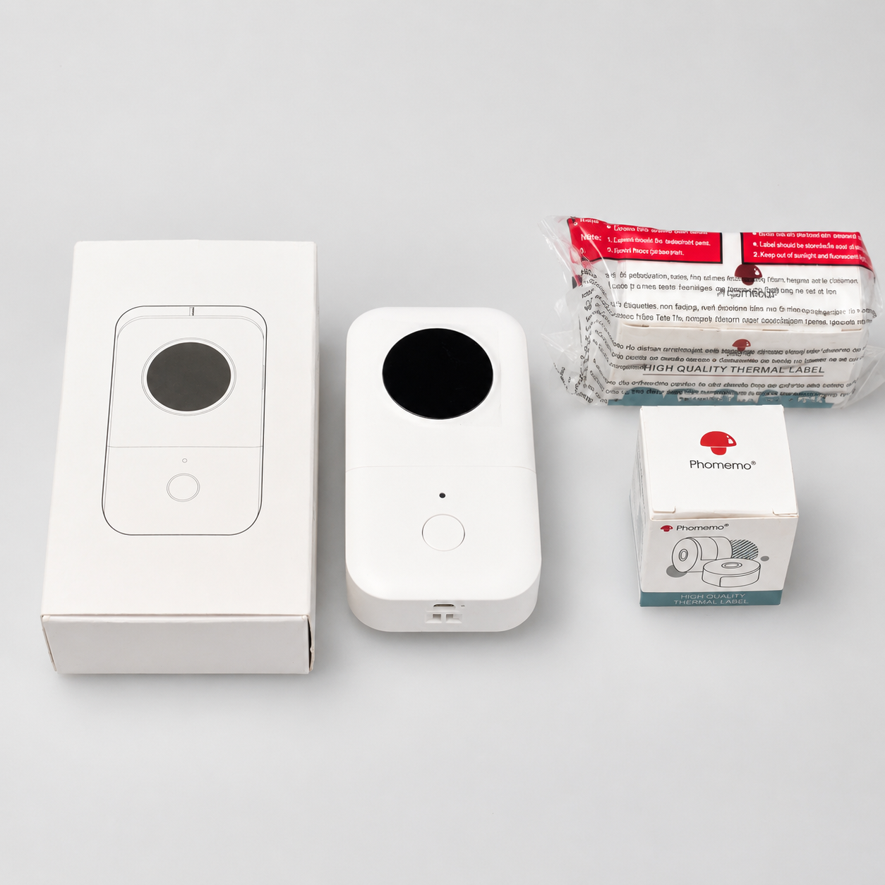 Etikettendrucker Selbstklebend Etikettiergerat Bluetooth