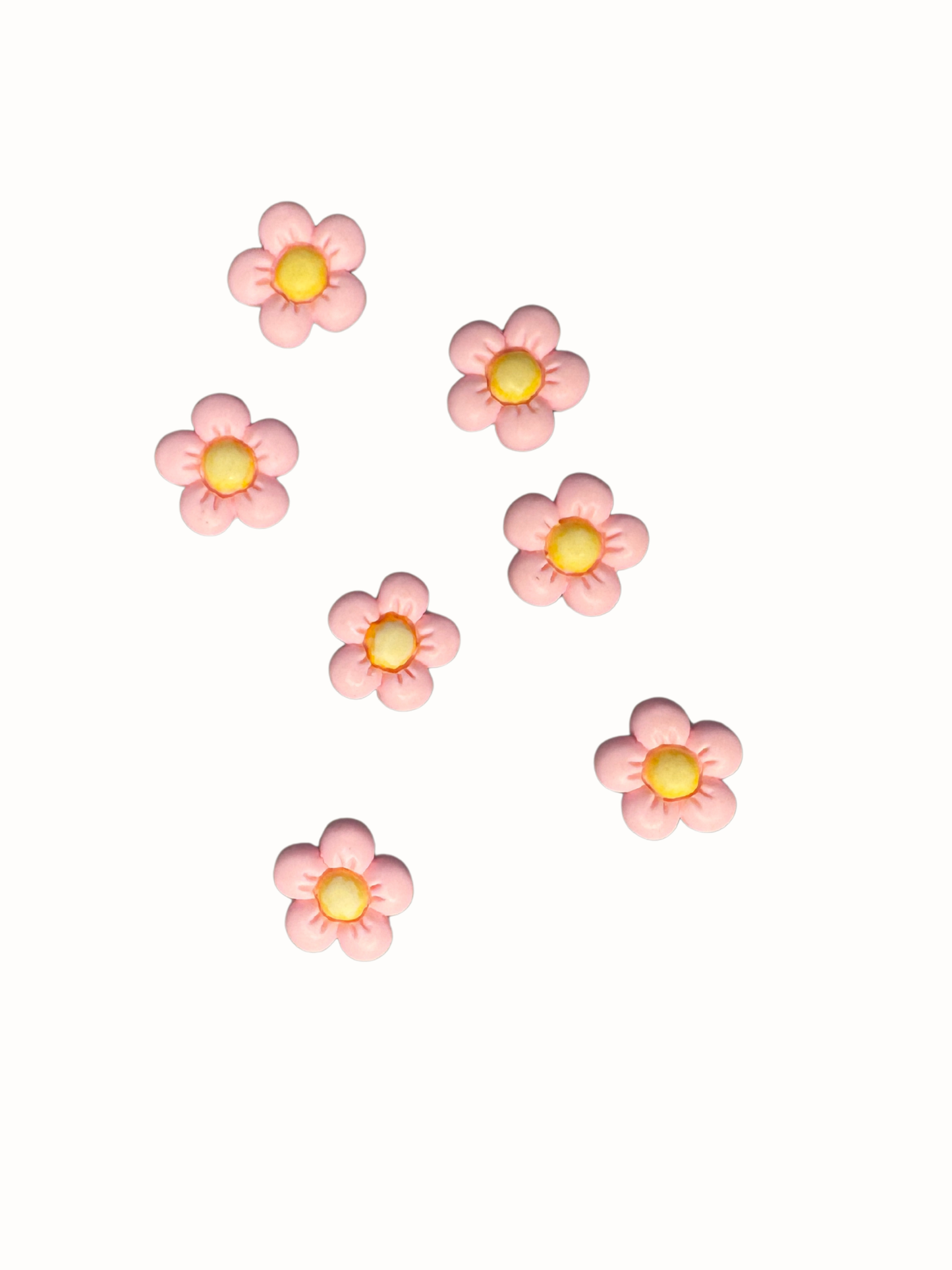Mini Charms |Blume Rosa-Gelb