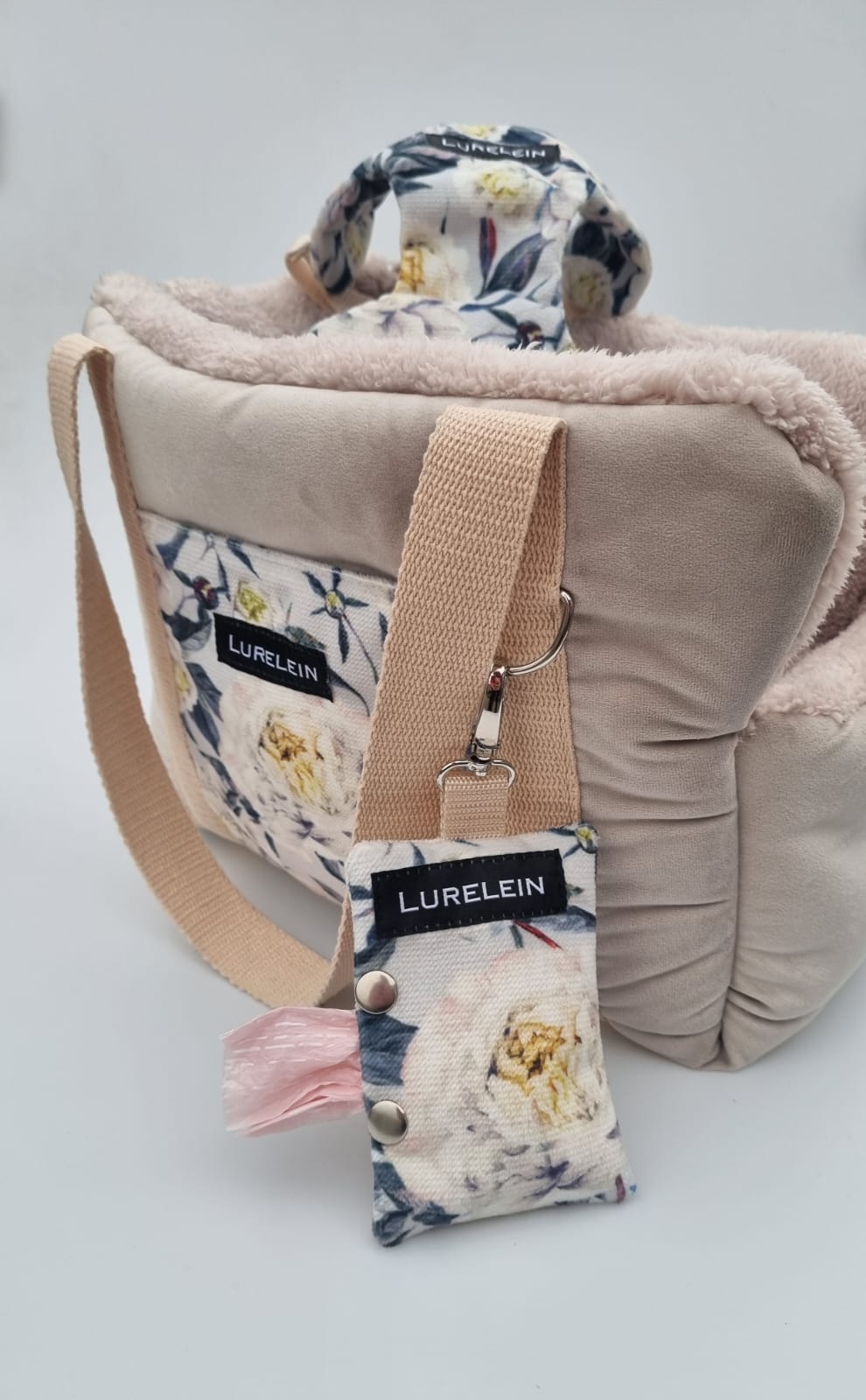 LURELEIN Hunde-Tasche „To Go“ – 3-teiliges Set für kleine Hunde