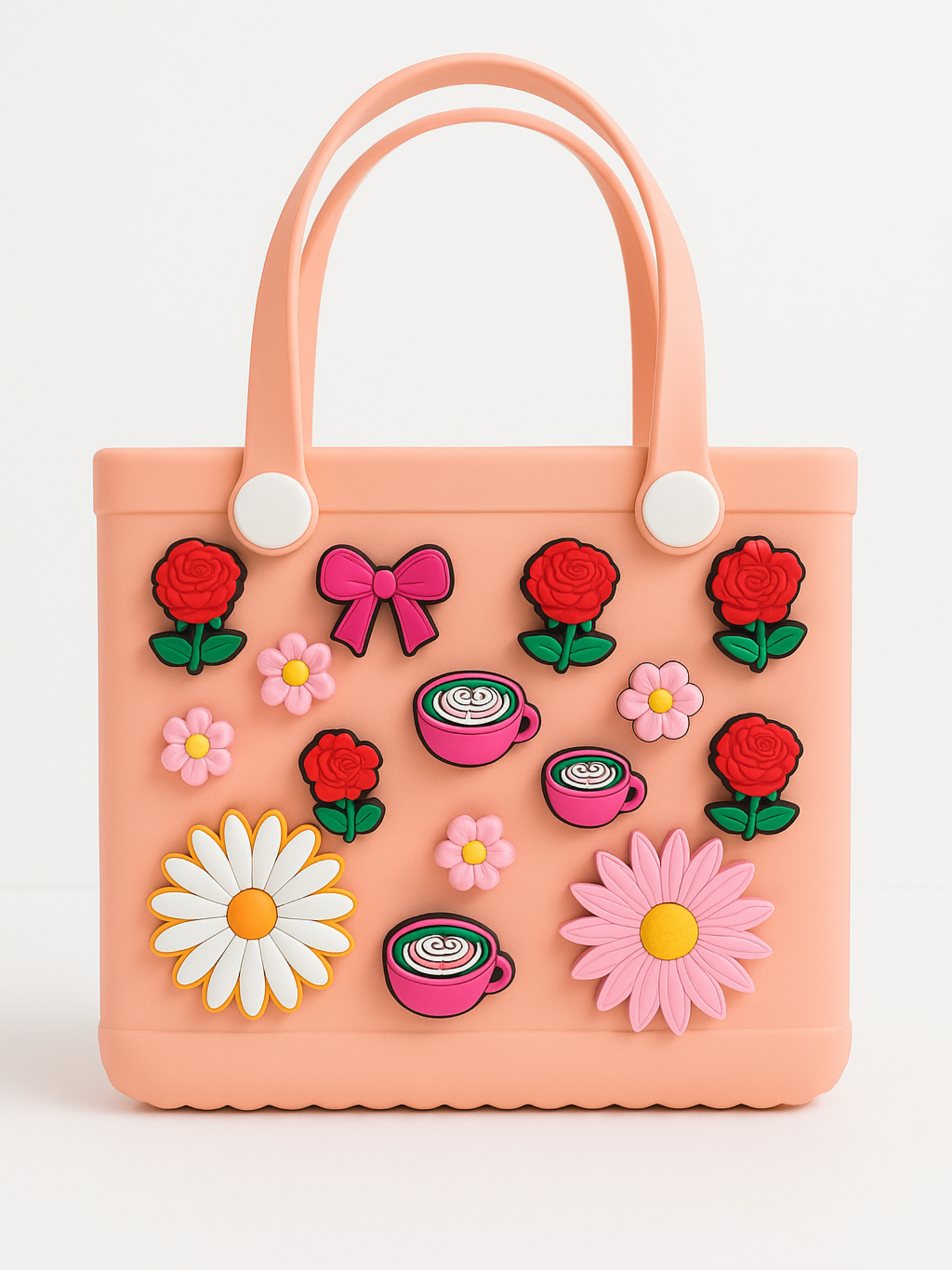 Mini Charms |  Gänseblümchen Weiß-Gelb